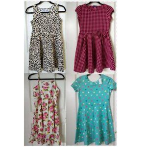 LOT 4 Children's Place Dresses Cotton Girl XL(14) -$30 for All